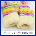 Baby dress plush gloves winter cute knitted mittens